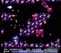 une photo d'Ã©cran de Gradius 2 sur Nintendo Nes